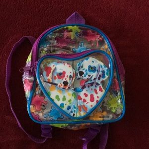 Lisa Frank Plastic Backpack Spotty & Dotty